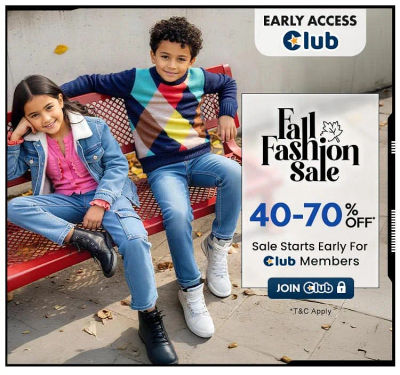 FIRSTCRY FALL FASHION SALE | 40-70% OFF