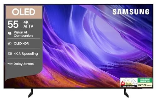 Samsung 55 inches OLED 4K Samsung Vision AI Smart TV QA55S85HAELXL