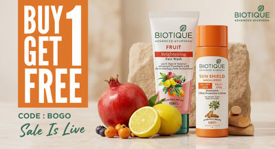 Biotique Buy 1 Get 1 Free Sale