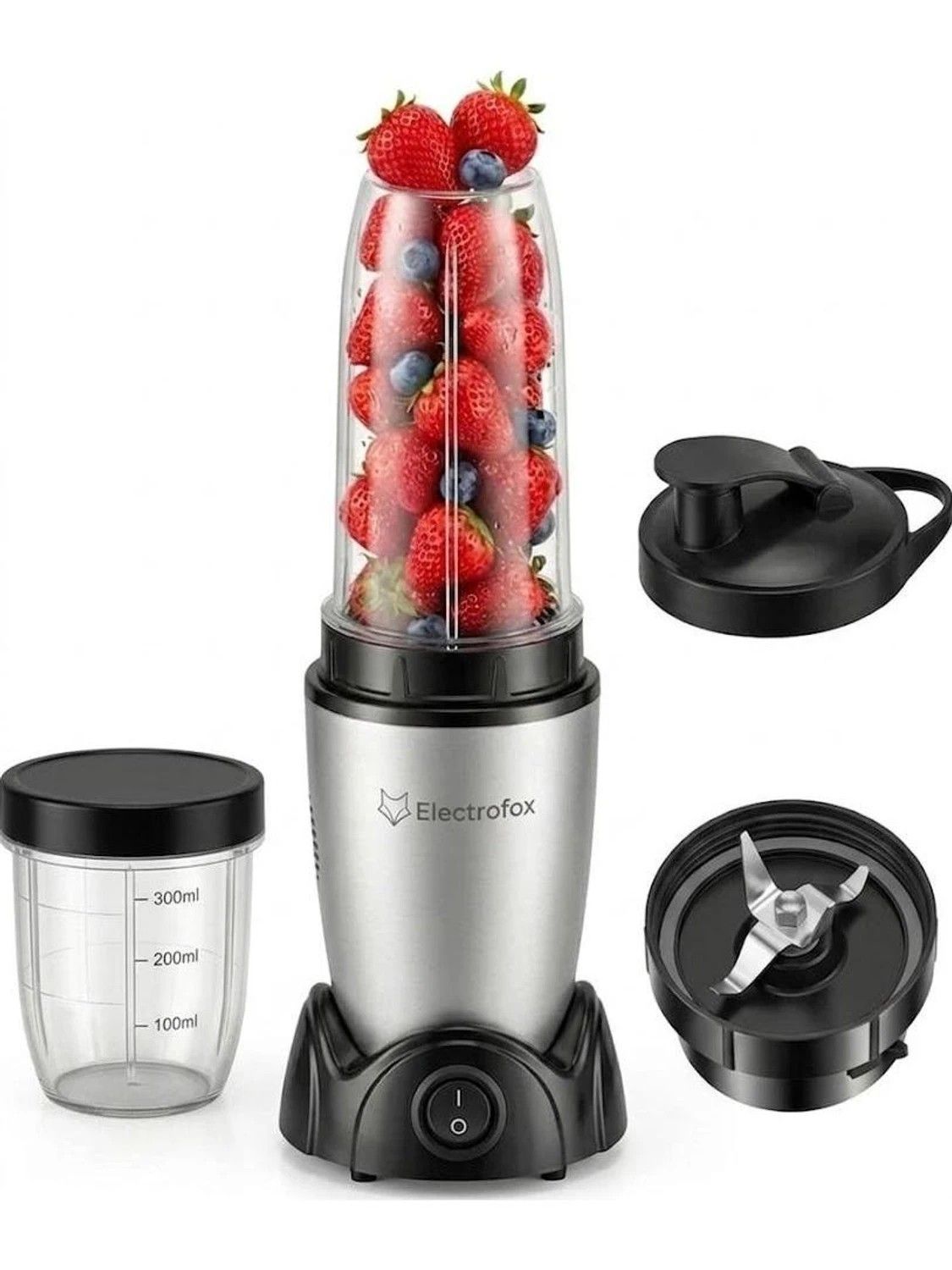 Electrofox Blendo+ 2 Jar Nutri Blender 750 W Juicer Mixer Grinder...more