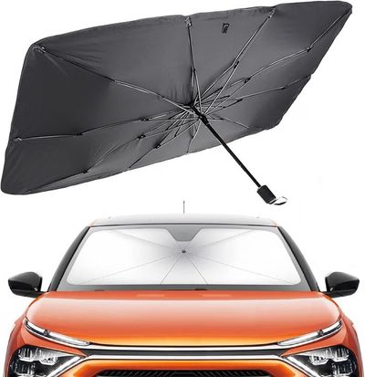 Eliane Car Sun Shade Windshield Cover - Foldable Umbrella Sun Shade for Car