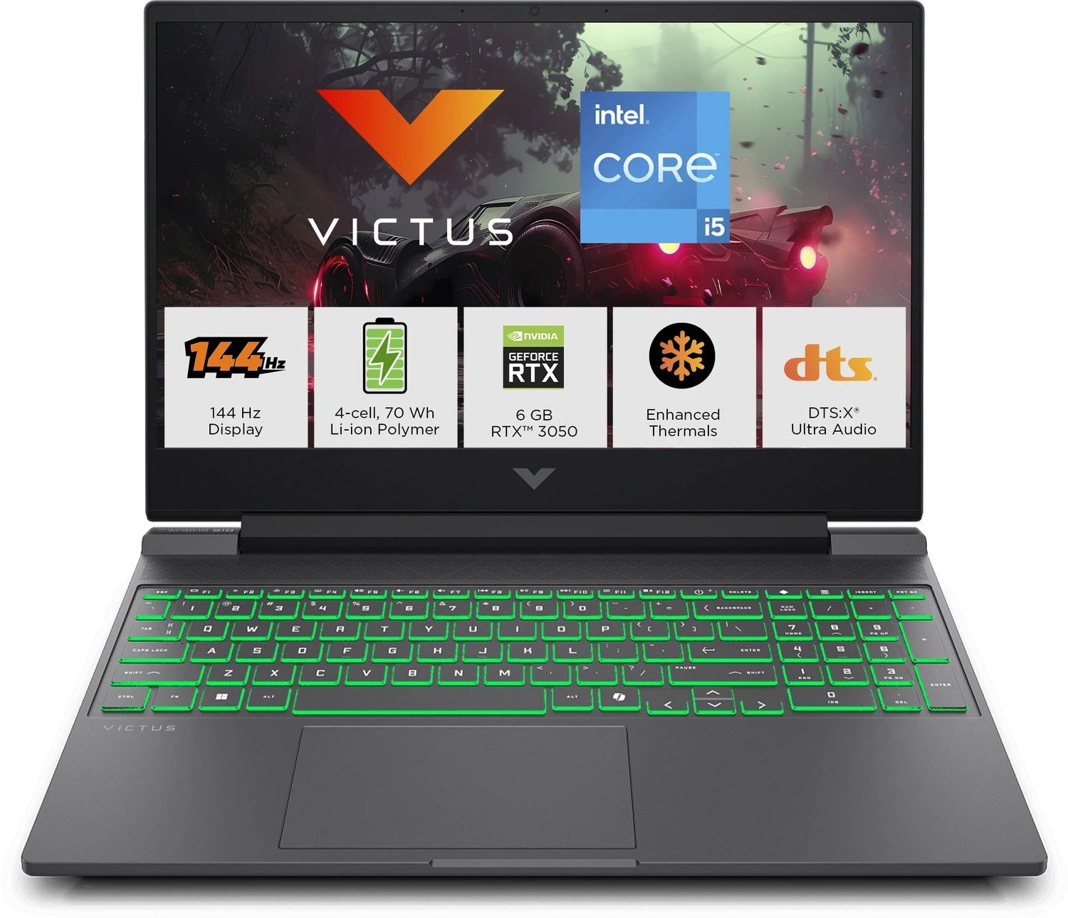 HP Victus Intel Core i5 13th Gen 13420 H - (16 GB/512 GB SSD/Wind...more