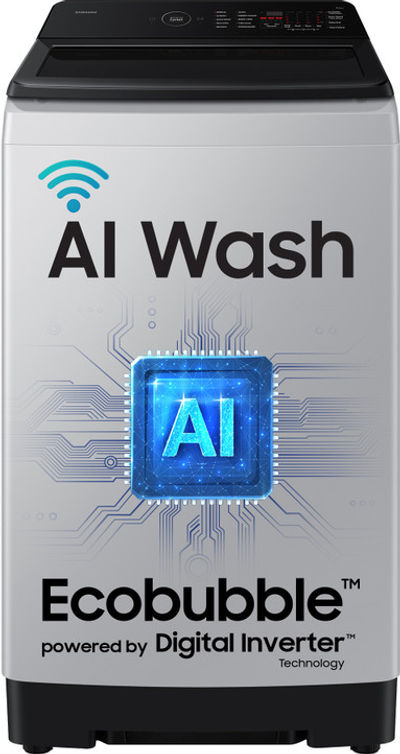 Samsung 8 kg 5 Star, AI Wash, AI Energy Mode, Wi-Fi Fully Automatic Top Load washing machine
