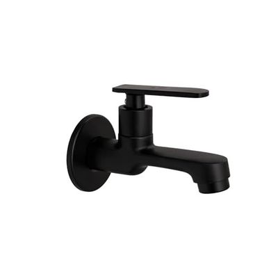 NEW WARE® 4.5 Inch Brass Bib Cock Tap Matte Black
