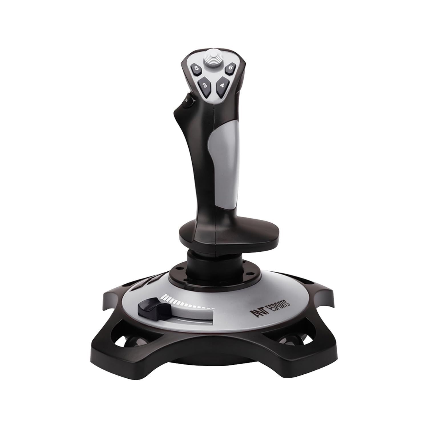 Ant Esports JS55 Flight Simulator Controls, Flight Joystick Controls With Vibration Function and Throttle Controls Wired Flight Stick for PC Windows XP/VISTA/7/8/10/Computer/Laptop(PC only)