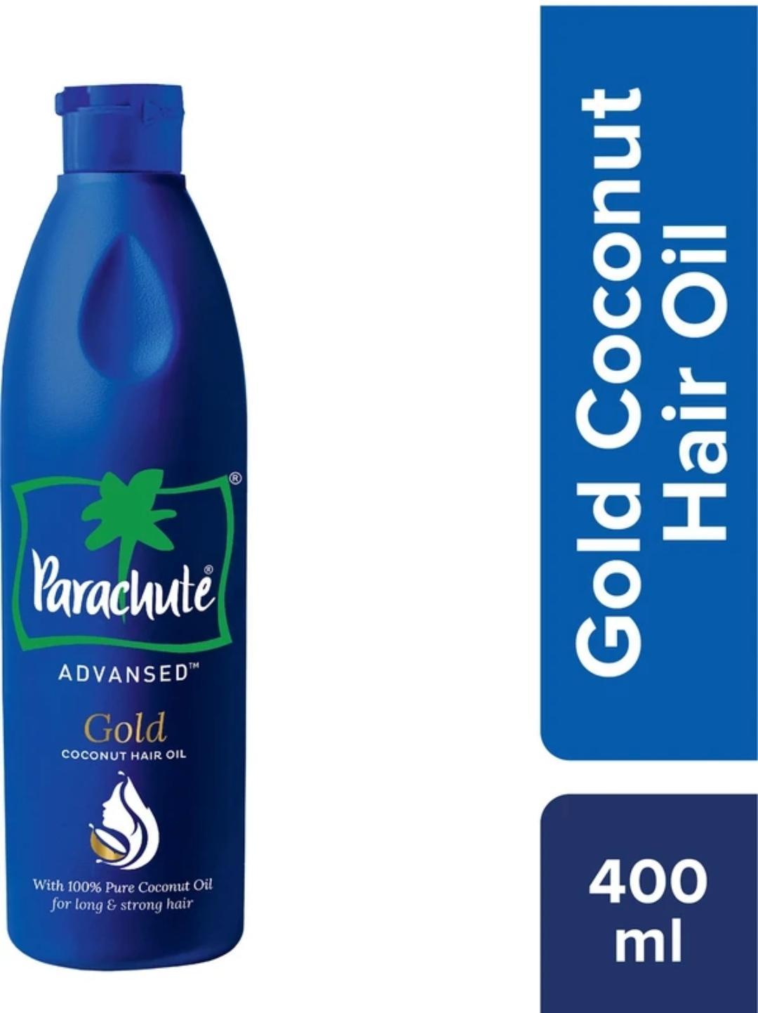 Parchute advance Gold Coconut Hair Oil, Made with Pure Coconut Oil, Vitamin E Hair Oil