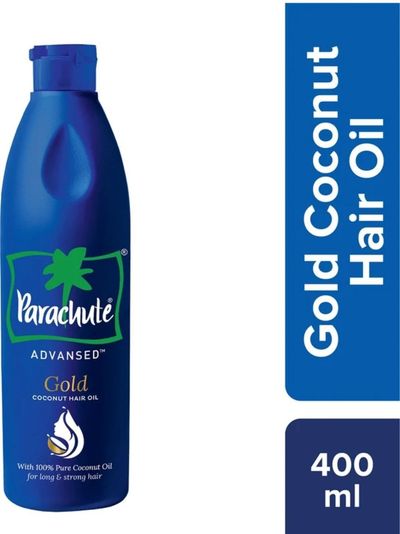 Parchute advance Gold Coconut Hair Oil, Made with Pure Coconut Oil, Vitamin E Hair Oil