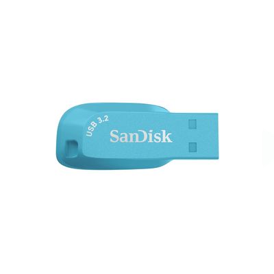 SANDISK Ultra Shift 256GB, USB 3.2 Gen 1, Flash Drive, 100MB/s R, Pendrive, Bachelor Button (SDCZ410-256G-I35BB)