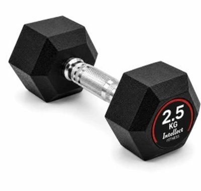 Intellect Creation Premium FormX Single Dumbbell 2.5kg Fixed Weig...more