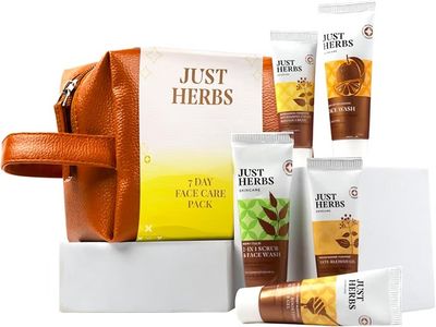 Just Herbs 7 Days Face Care Pack Skincare Essentials Combo