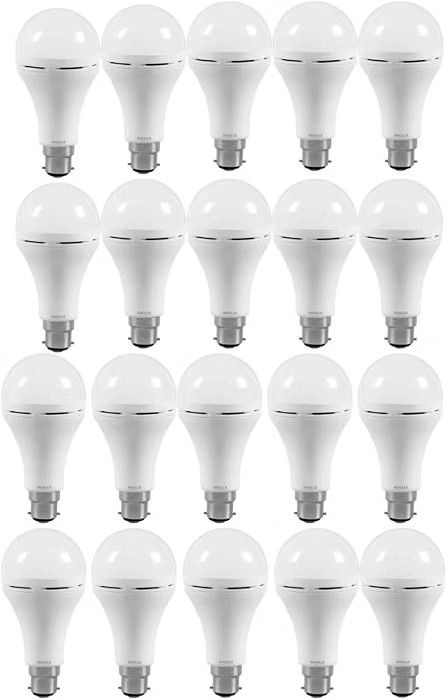 Havells 12W wattage Bulb | High CRI & High Efficiency | Energy Efficient | Mercury-Free (Pack of 20)