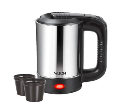 (lowest) MILTON Euroline Electric Travel Kettle With Handle, 1000 Watt Beverage Maker on Flipkart