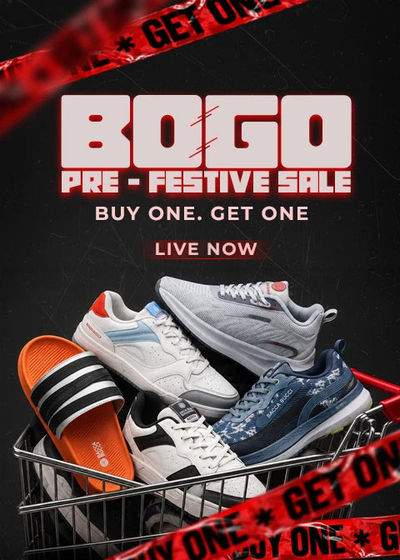 Grab your favourite Bacca Bucci Sneakers and get another pair absolutely FREE!