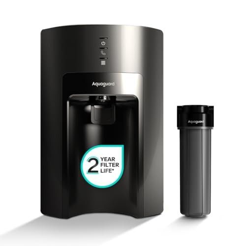 Aquaguard Delight Aquasaver RO+UV+UF | 2-year filter life | With Mega filter | 2 Free cleaning service | 60% Higher Water Recovery | 9-Stage Purification | India’s No.1 Purifier*