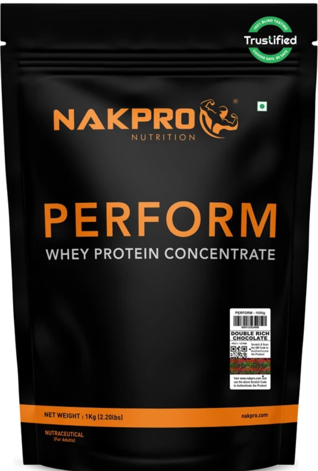 Nakpro Perform Whey Protein Powder 1 Kg (many flavors available)