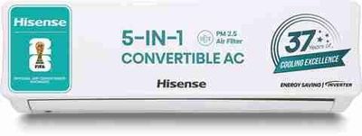 Hisense 2026 Model 1.5 Ton 3 Star Split Inverter AC