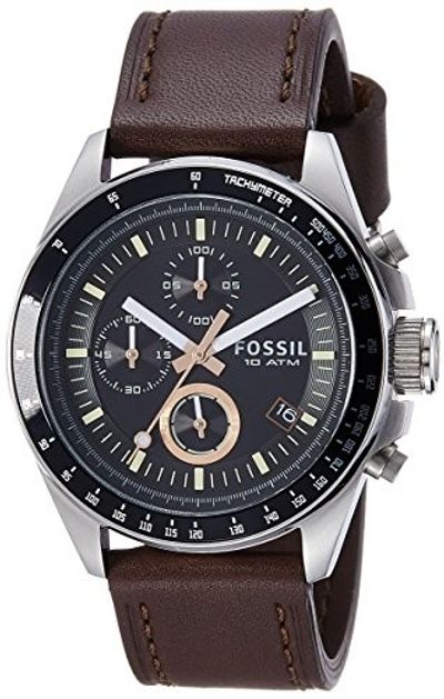 Fossil Decker Analog Black Dial Men's Watch - CH2885I