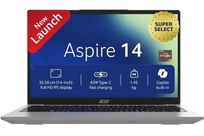 Acer Aspire 14 AMD Ryzen 3 3200U - (8 GB/512 GB SSD/Windows 11 Home)(14 inch, Light Silver, 1.45 kg)