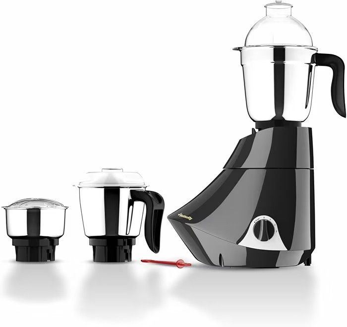 Butterfly Smart 750W Mixer Grinder with 3 Jars | Multipurpose Jars - 3 Stainless Steel