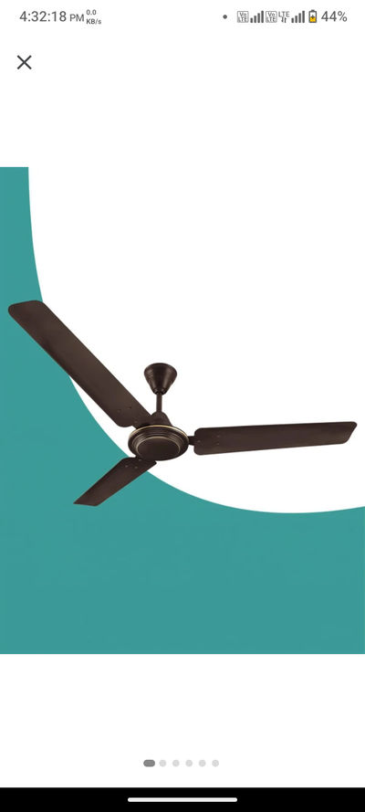Ceiling fan 1200 mm with 3 star energy saving