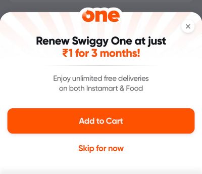Swiggy One