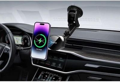 Energizer 2-in-1 15W Magnetic Wireless Charging Vent Mount for Smartphones (ECA002)