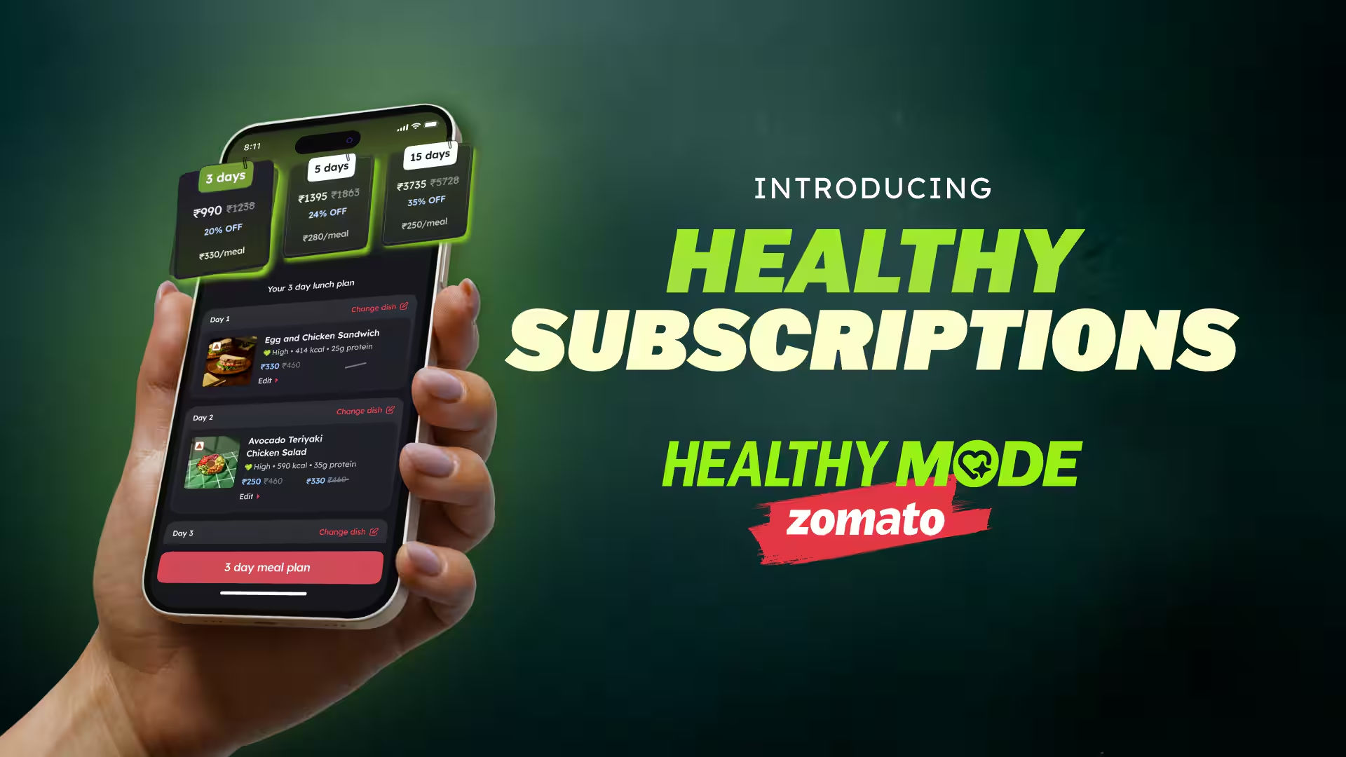 Get 1 Month Cult Elite FREE with Zomato Healthy Food / Coffee Subscription (3 or 5 Days)
