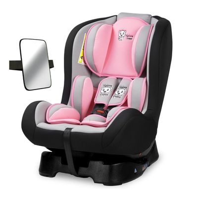 Car Seat for Baby 0-7 Yrs, 3-24 kg | Rear-Facing for Infants, Premium European Standard Safety ECER44/04 Certified, 3 Recline, 5 Point Harness, Rear View Mirror
