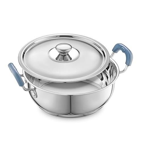 JENSONS Delight kadai with lid 2.7 LTR. 13 NO