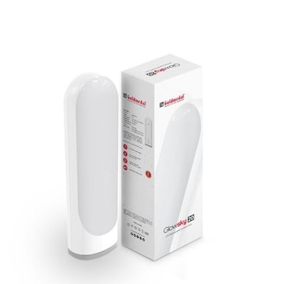Goldmedal Glowsky 20 LED Rechargeable Portable Lamp |1200mAh Battery |Up to 4 Hours Battery Backup|Emergency Light with Overcharge Protection |Ideal for Bedroom,Living Room&Study |Cool Daylight(6500K)