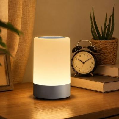 One94Store Touch Control LED Table Lamp - USB Rechargeable, Touch Control Night Light