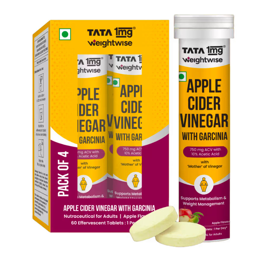 Instamart: Tata 1mg Apple Cider Vinegar Tablets Upto 84% Off