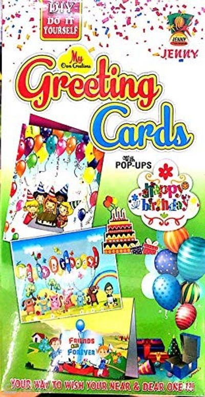 Smart Picks DIY Greeting Card Making Fun Game for Kids (Small)
