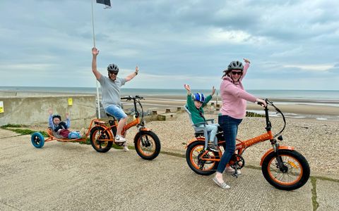E-bike hire in Camber, Rye and Hastings