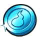 Light-Blue Coin