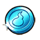 Light Blue Coin