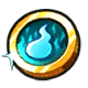 U. Light-Blue Coin