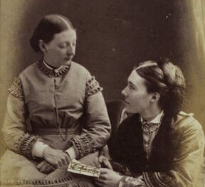 historic picture of two people