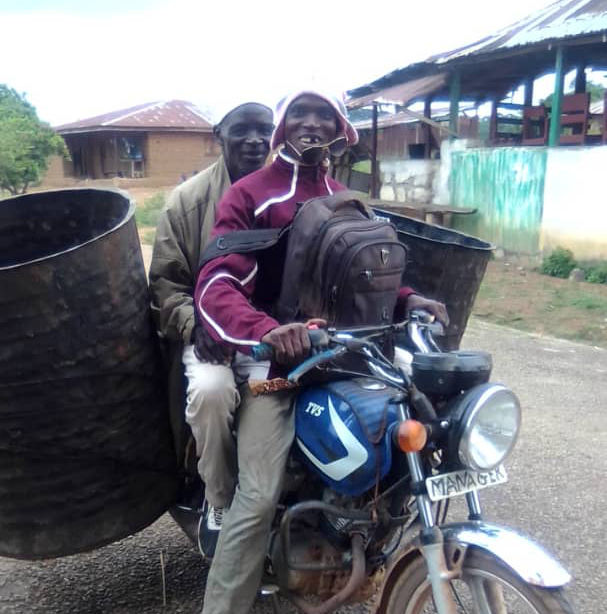 people on a motorbike