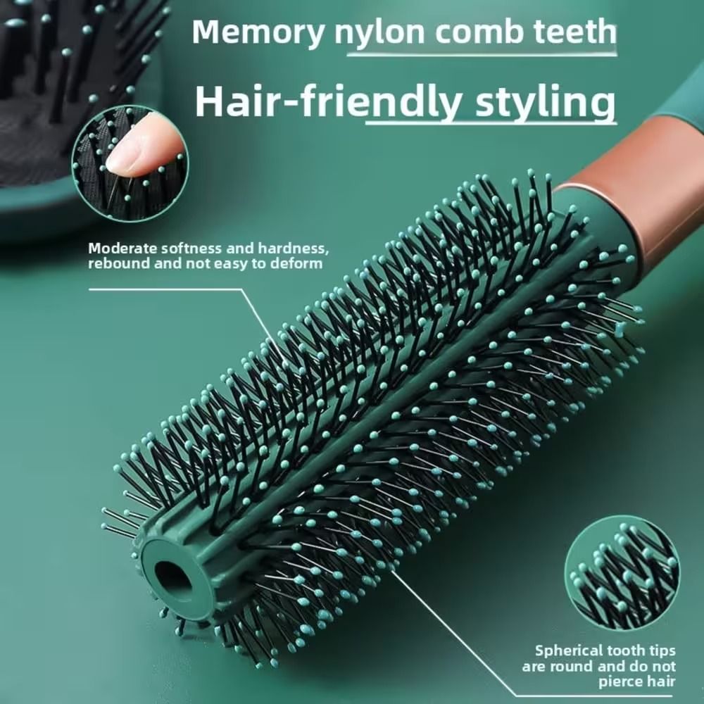 Detangling Hair Brush Set 4pcs Soft Bristle Combs For Wet And Dry Hair