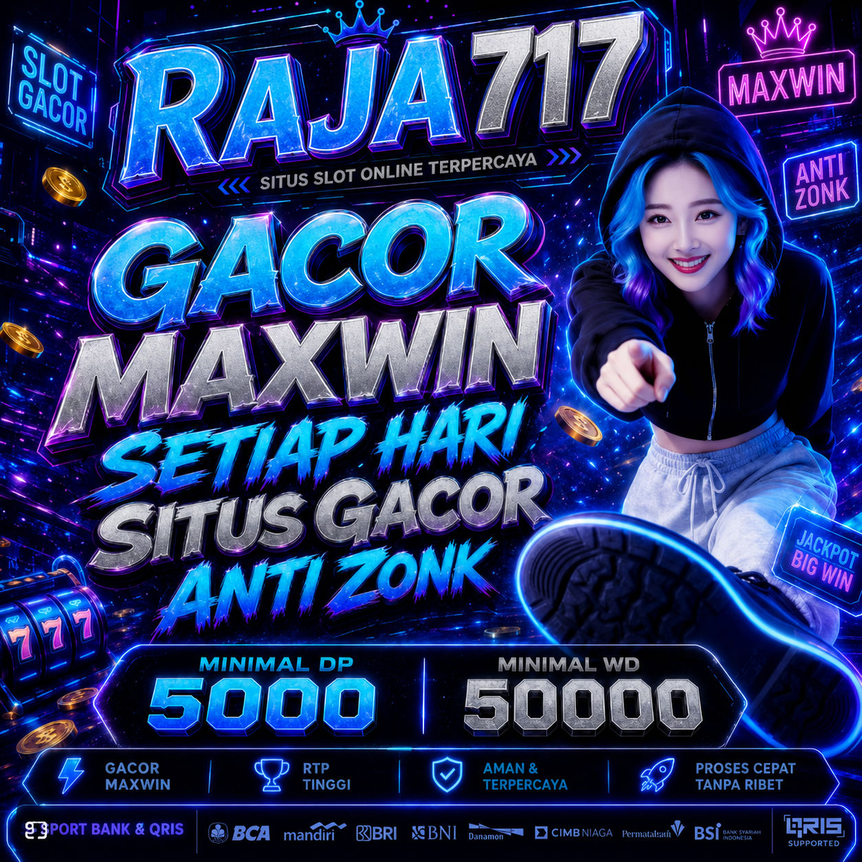 RAJA717: Alternatif Rute Slot 100 Pilihan Game Togel 4D Bebas Admin Pembayaran
