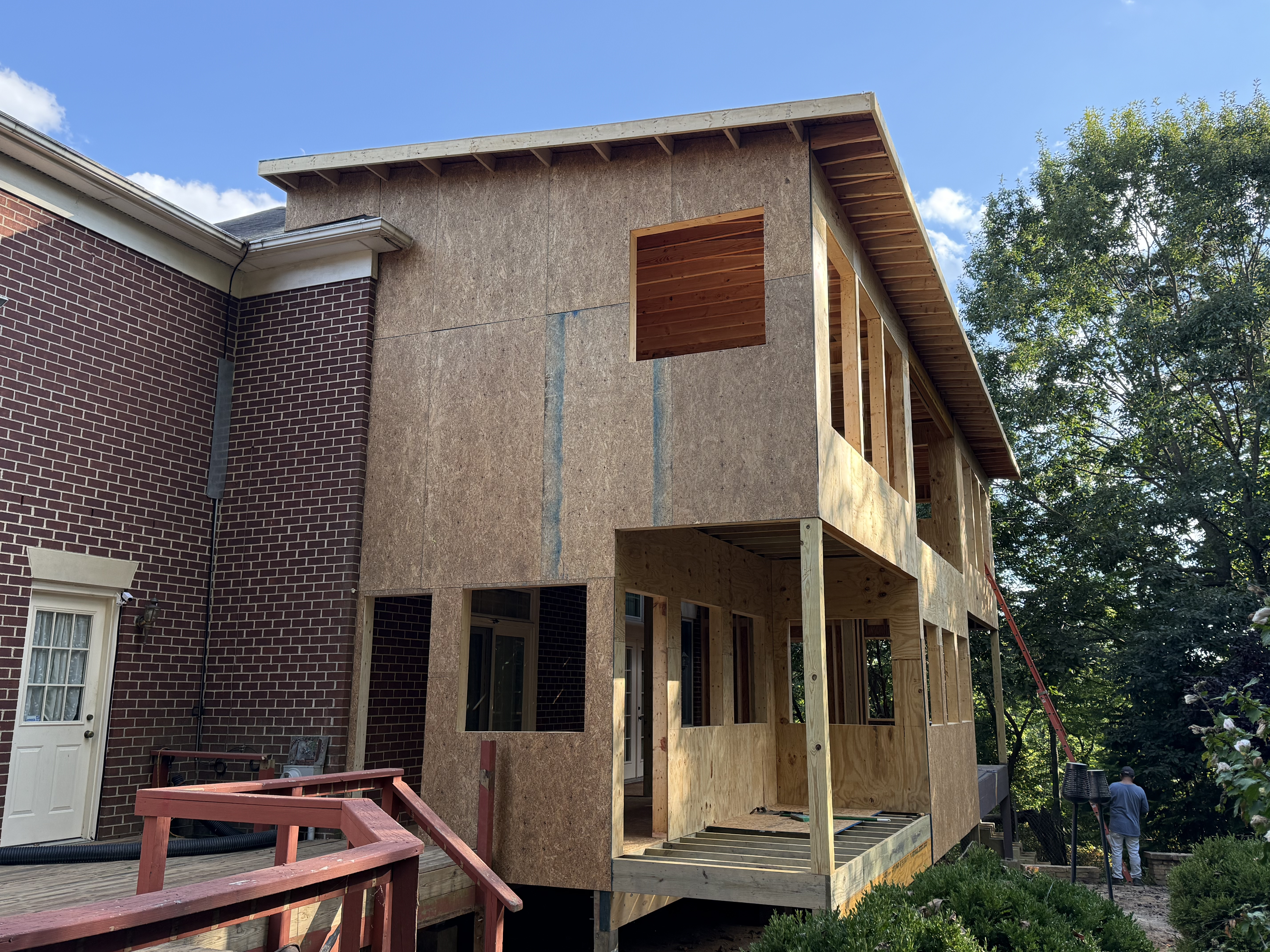 Home Addition Framing