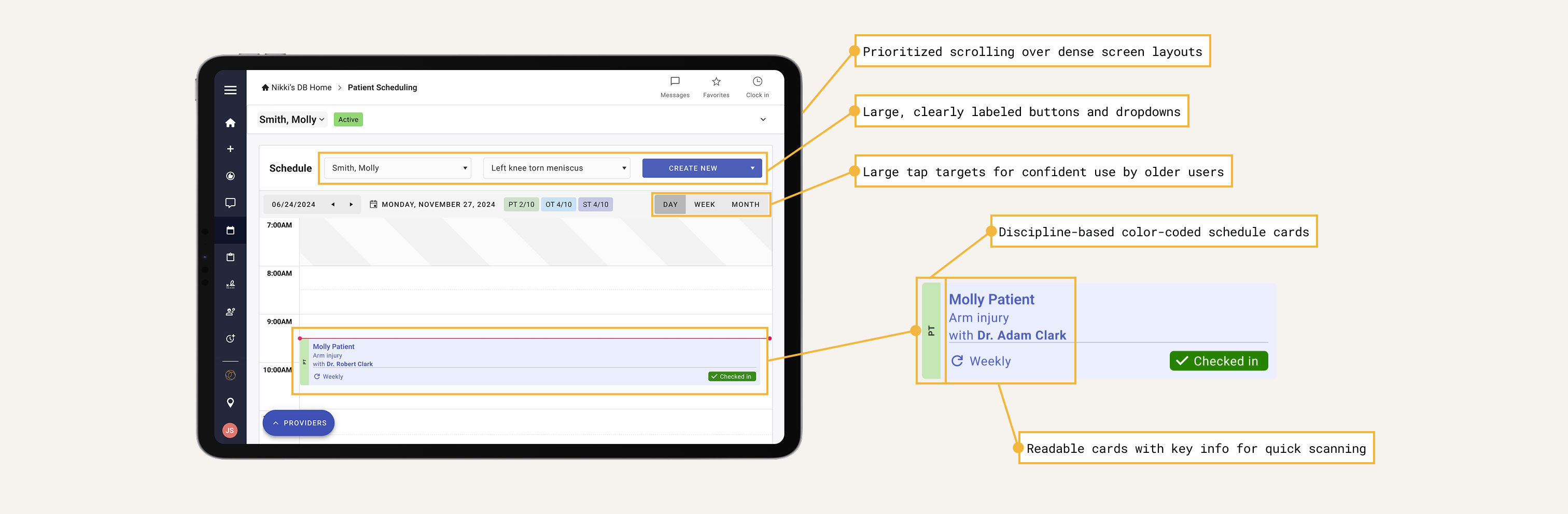 Initial scheduler designs