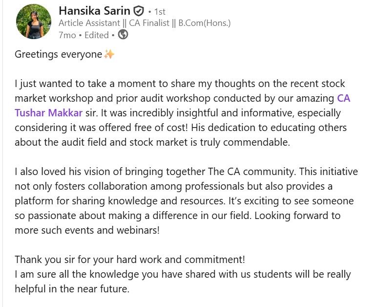 Customer Testimonial 31