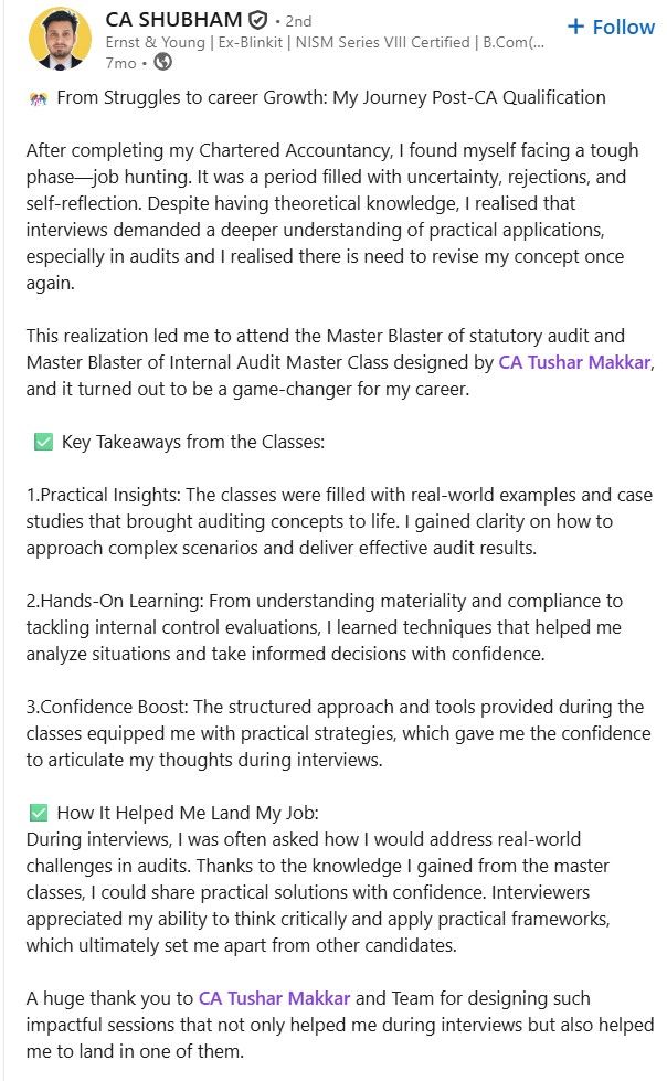 Customer Testimonial 30