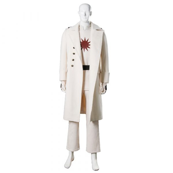 TV Play Raised by Wolves Marcus Cosplay Costume High Grade Full Set White
