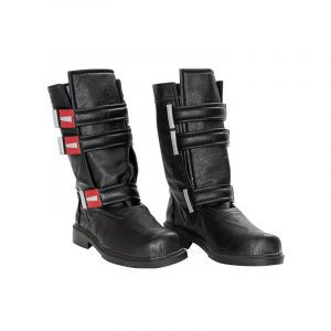 Gotham Knight Cosplay Costume Superhero Red Hood Boots