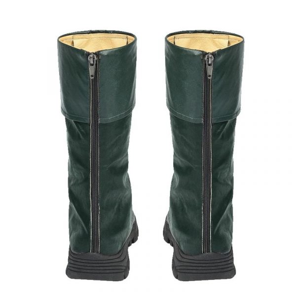 Arrow Season 8 Cosplay Costume Superhero Oliver Queen Green Long Boots For Men