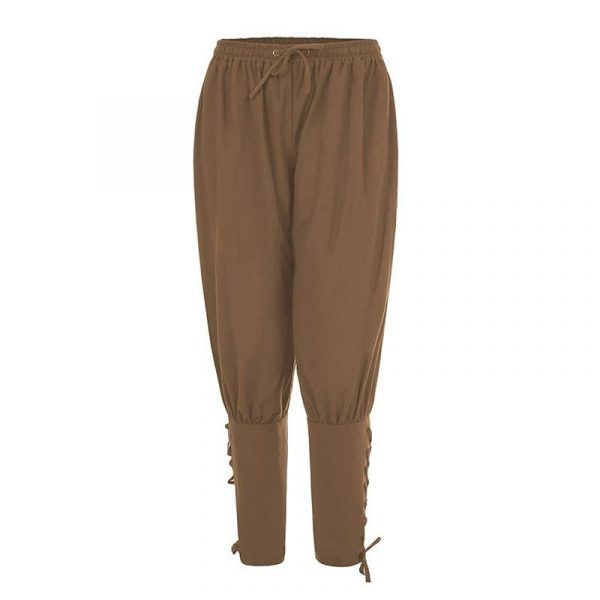 Medieval Cosplay Long Pants Renaissance Loose Pants