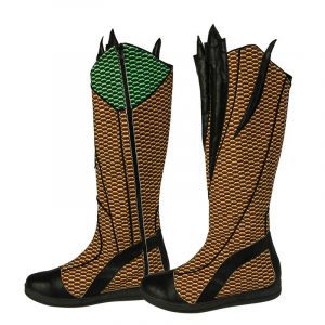 The Boys Cosplay Costume Hero THE DEEP Green Long Boots